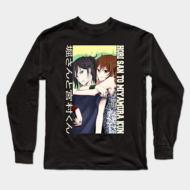 Hori-san to Miyamura-kun Long Sleeve T-Shirt by abdul rahim